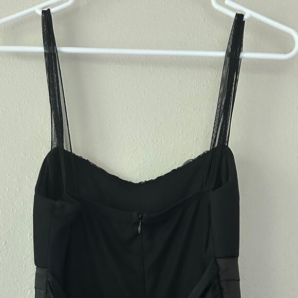 Vintage Studio Y empire sweetheart neckline Dress Y2K gothic emo whimsigoth S - Picture 15 of 16